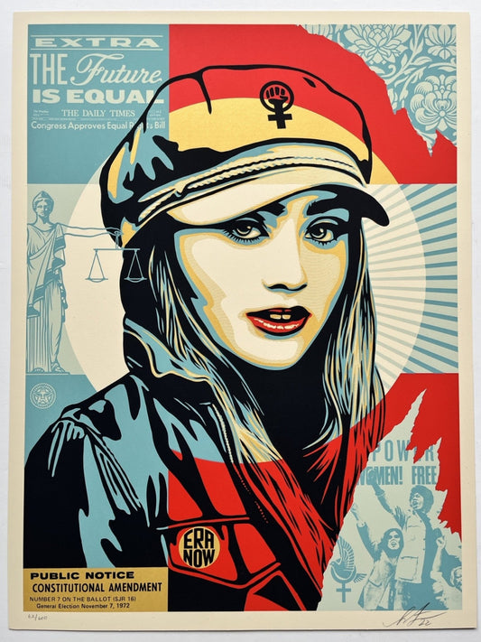 Shepard Fairey - The Future Is Equal
