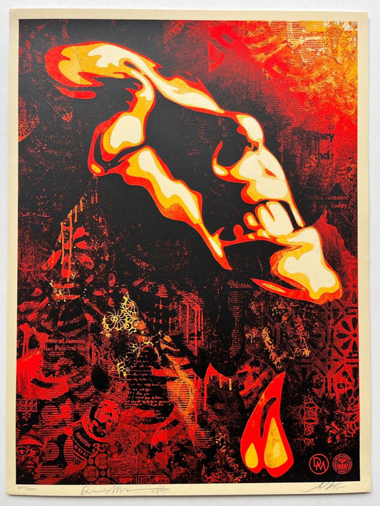 Shepard Fairey & Dennis Morris - Bob Marley - Slave Driver