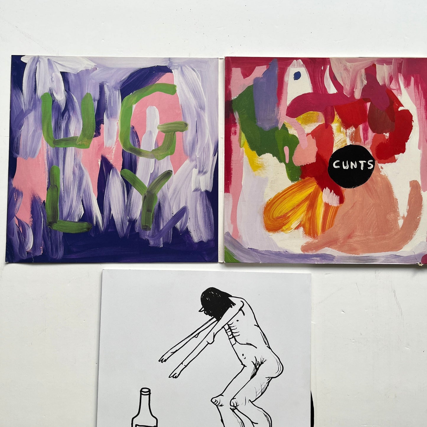 David Shrigley - Worried Noodles (LP Sized Book)