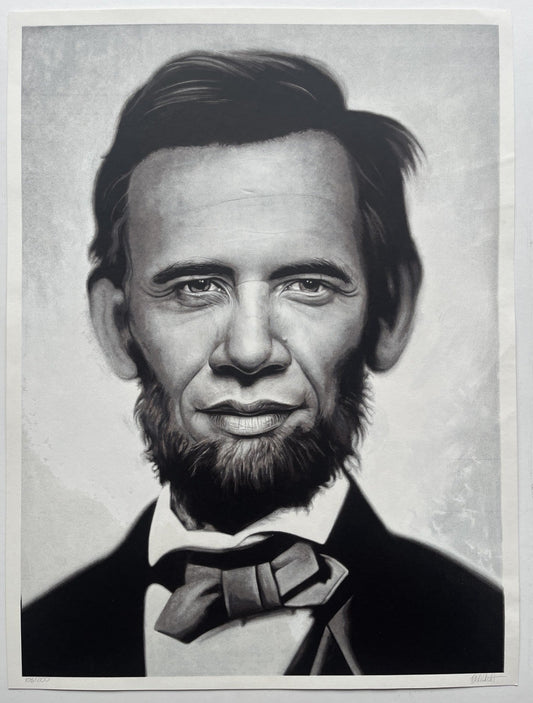 Ron English - Abraham Obama
