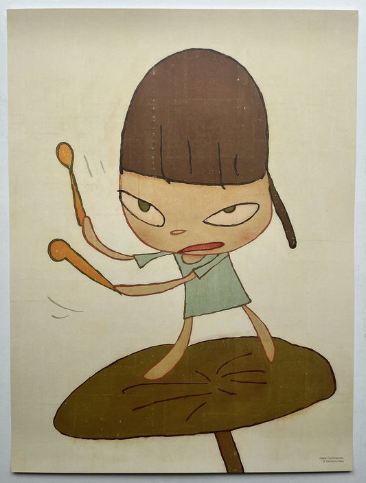 Yoshitomo Nara - Marching On A Butterbur Leaf