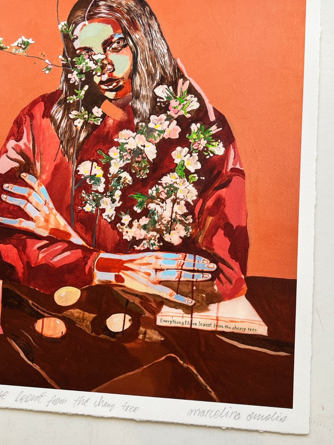 Marcelina Amelia - Everything I Have Learnt From The Cherry Tree (Hand-Finished Print)
