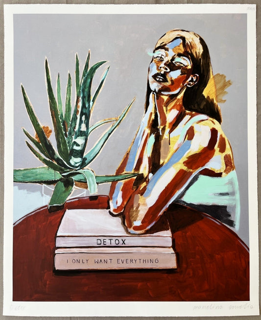 Marcelina Amelia - Detox (Hand-Finished Print)