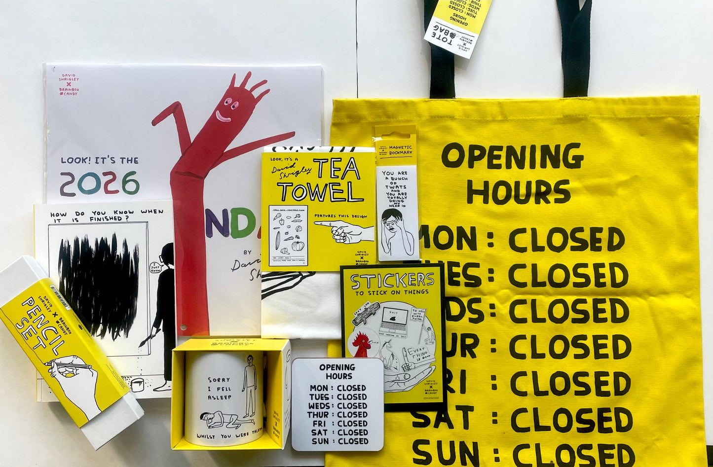 David Shrigley - 2025 Christmas Gift Bundle!
