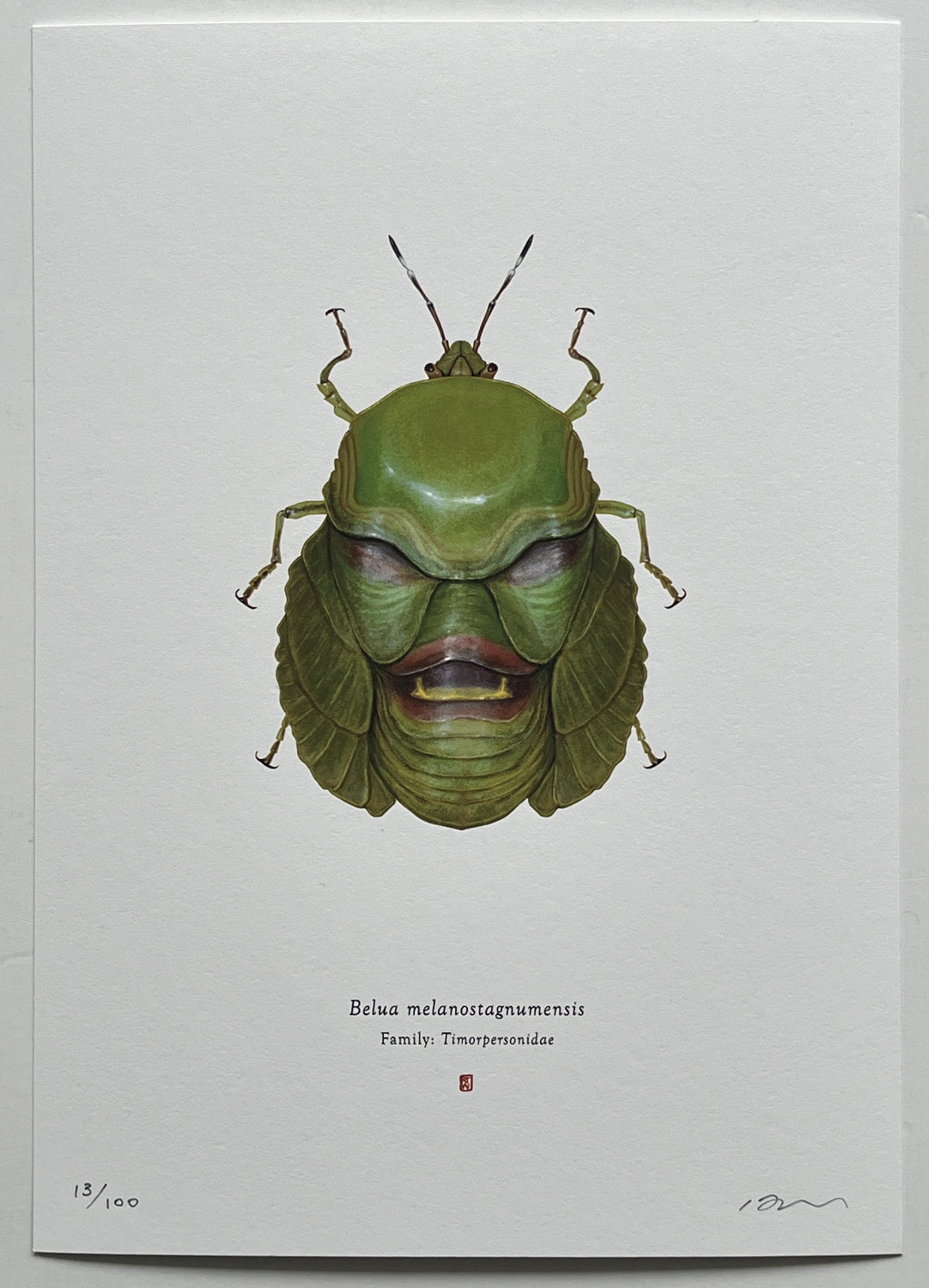Richard Wilkinson - Belua Melanostagnumensis (The Creature From The Black Lagoon)