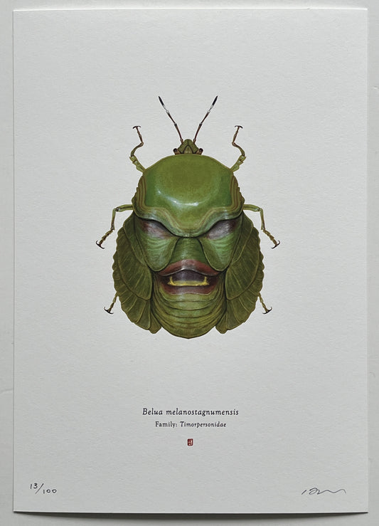 Richard Wilkinson - Belua Melanostagnumensis (The Creature From The Black Lagoon)