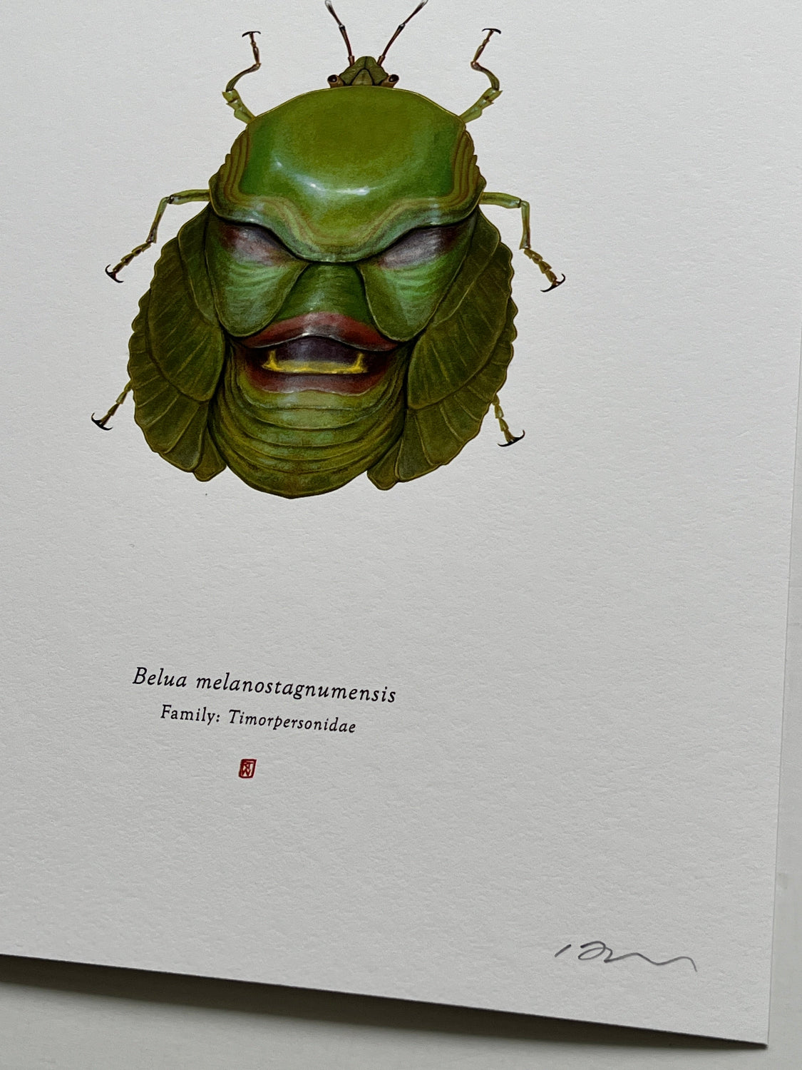 Richard Wilkinson - Belua Melanostagnumensis (The Creature From The Black Lagoon)