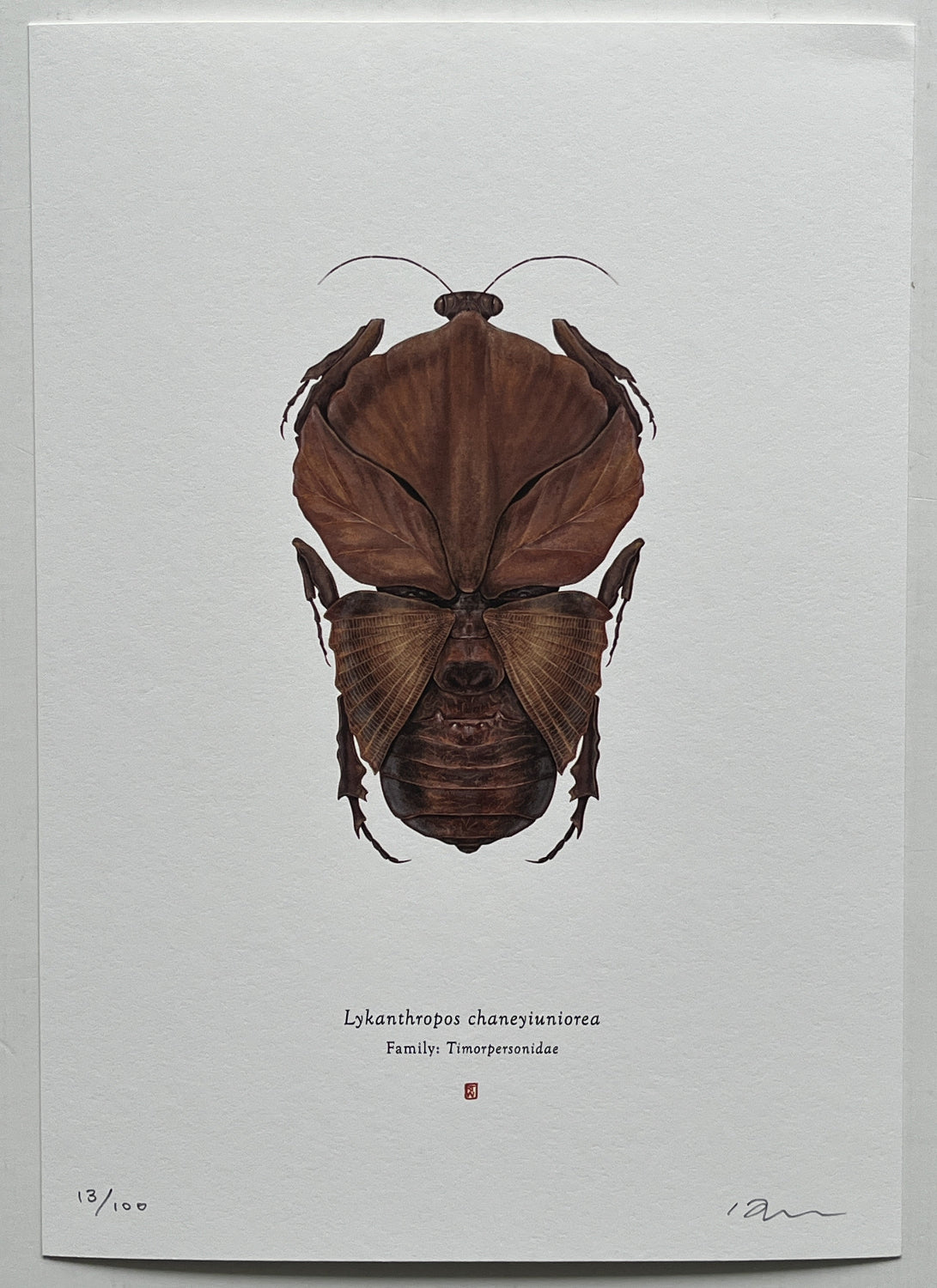 Richard Wilkinson - Lykanthropos Chaneyiuniorea (The Wolf Man)