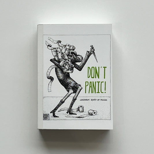 Phlegm - Don't Panic (Bound Postcard Book)