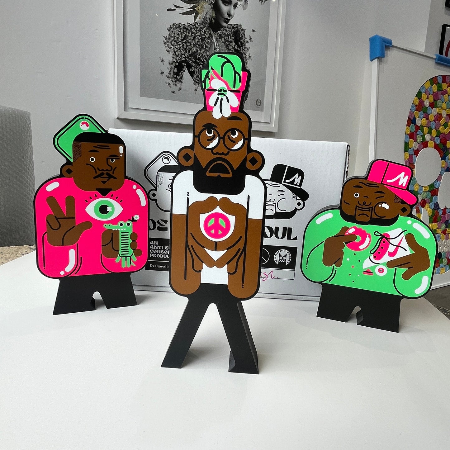 Leigh Pearce - De La Soul (Wooden Toys)