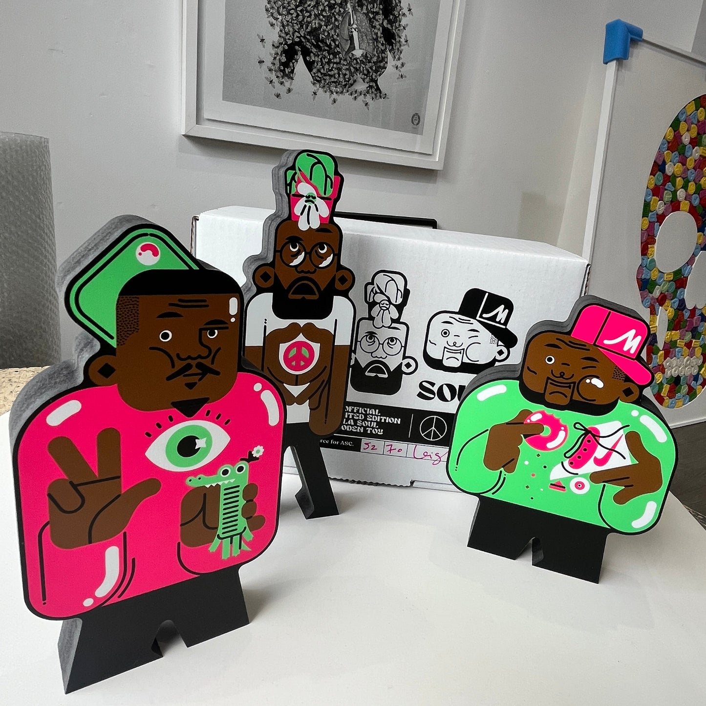 Leigh Pearce - De La Soul (Wooden Toys)