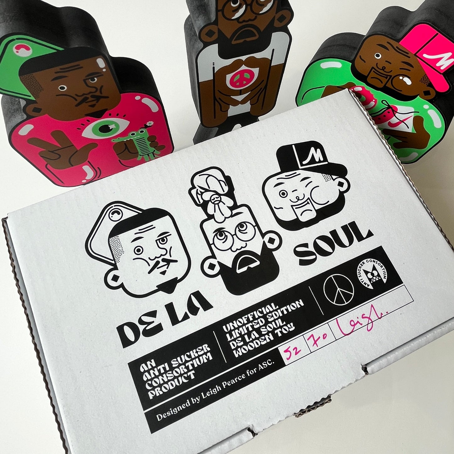 Leigh Pearce - De La Soul (Wooden Toys)