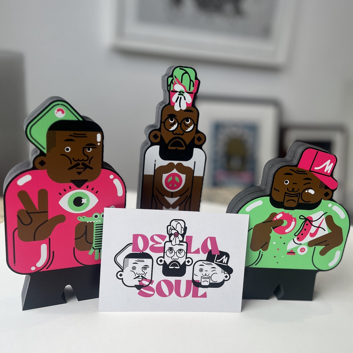 Leigh Pearce - De La Soul (Wooden Toys)