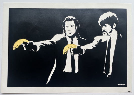 Banksy - Pulp Fiction (Unsigned)