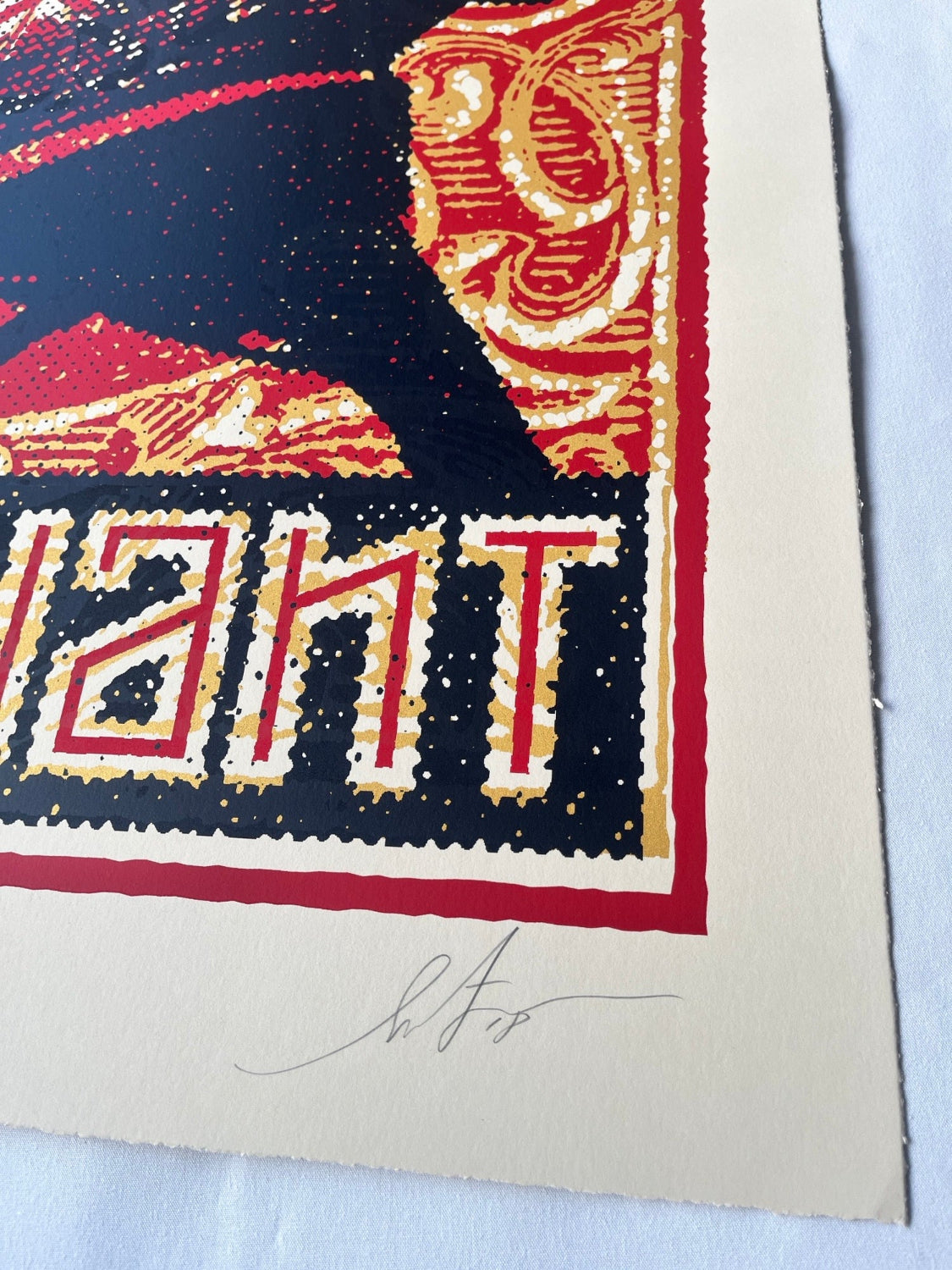 Shepard Fairey - Lenin Stamp (Large Format)