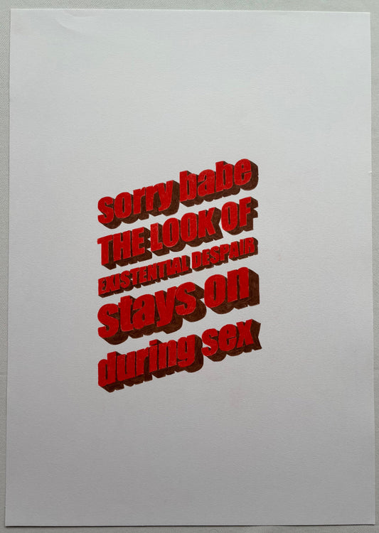 Listen04 - Sorry Babe (A2 Original)