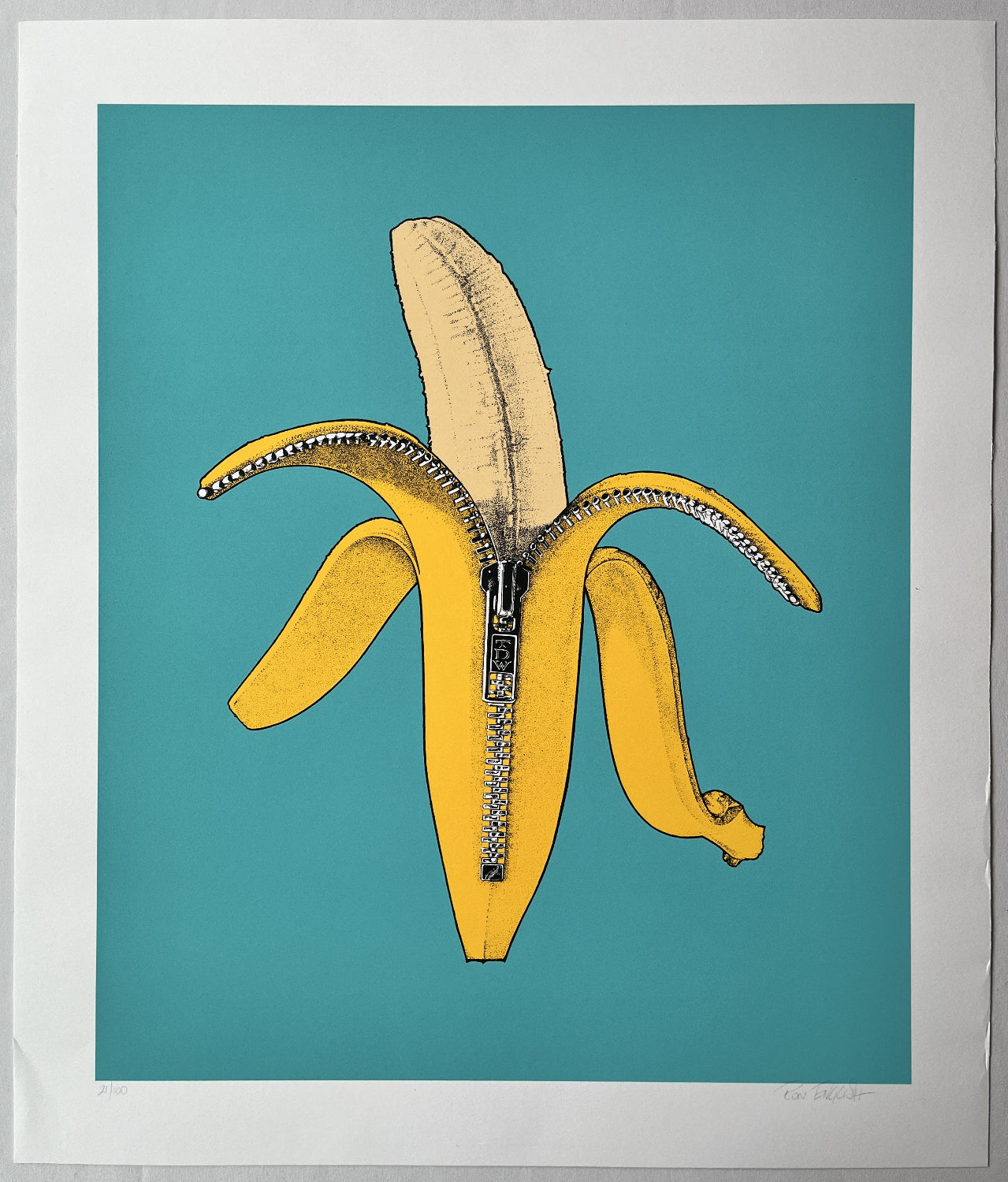 Ron English - Dandy Banana (Rare Screenprint)