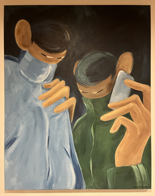 Julia De Ruvo - Untitled (Original Canvas)