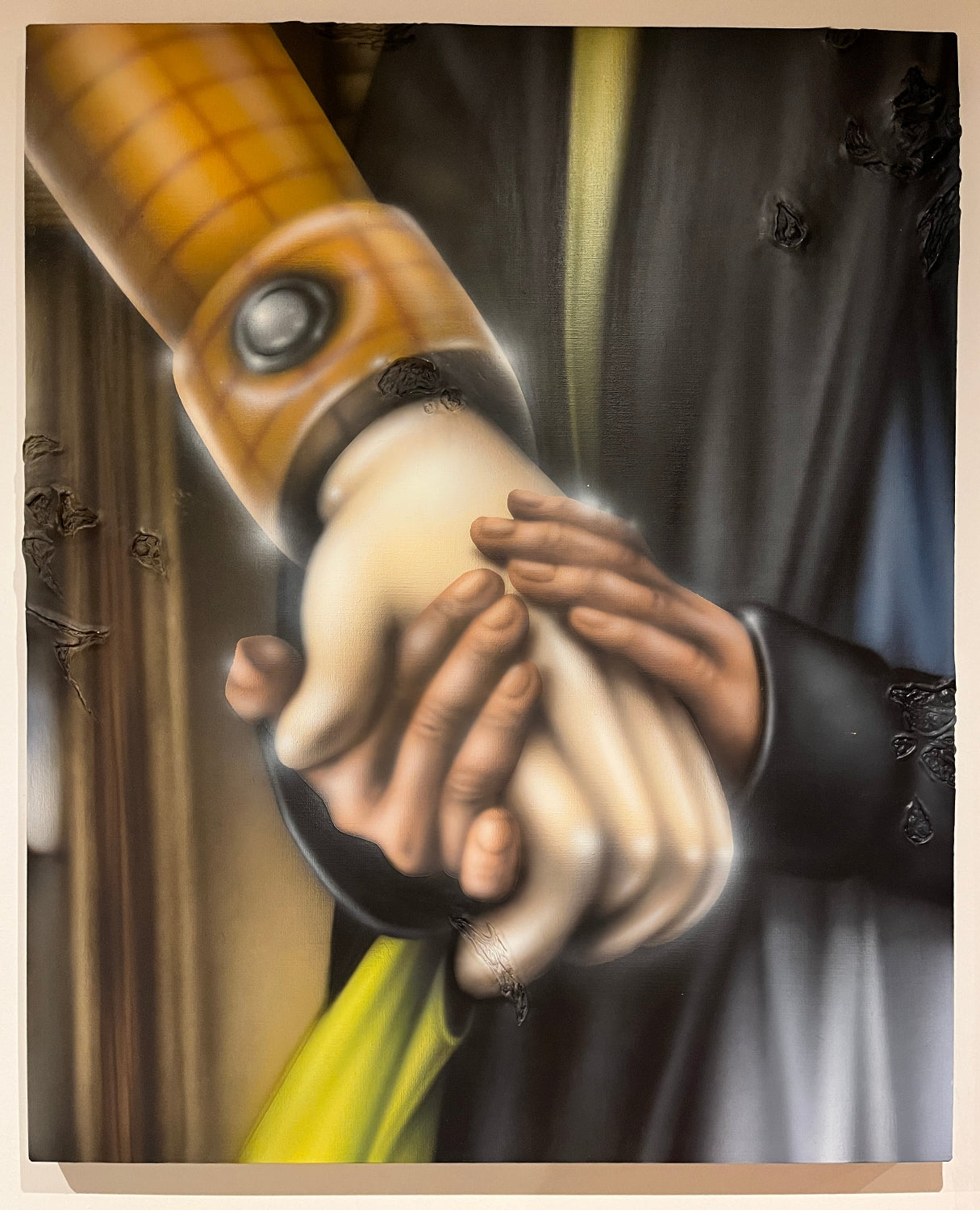 Sun Woo - The Alley (Original Canvas)