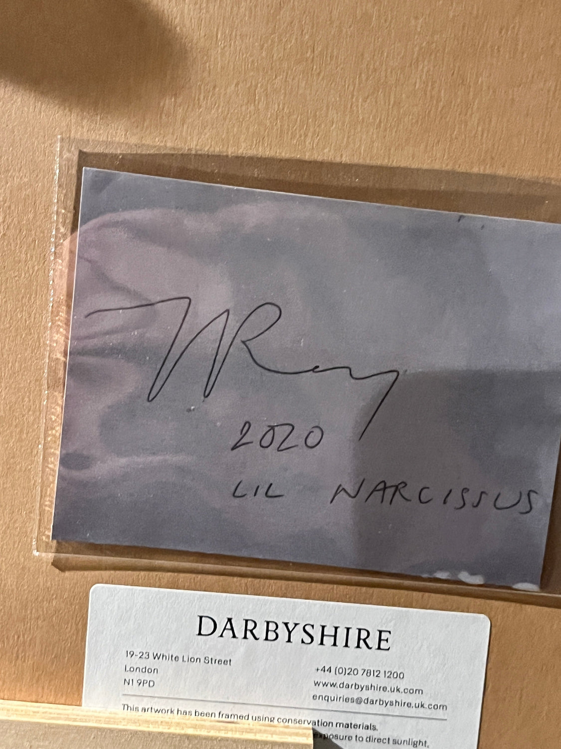 Mosie Romney - Lil Narcissus (Framed Original)