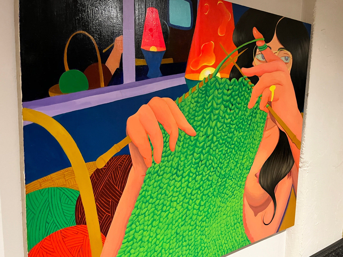 Natalie Terenzini - In, Over, Through and Out (Original Canvas)