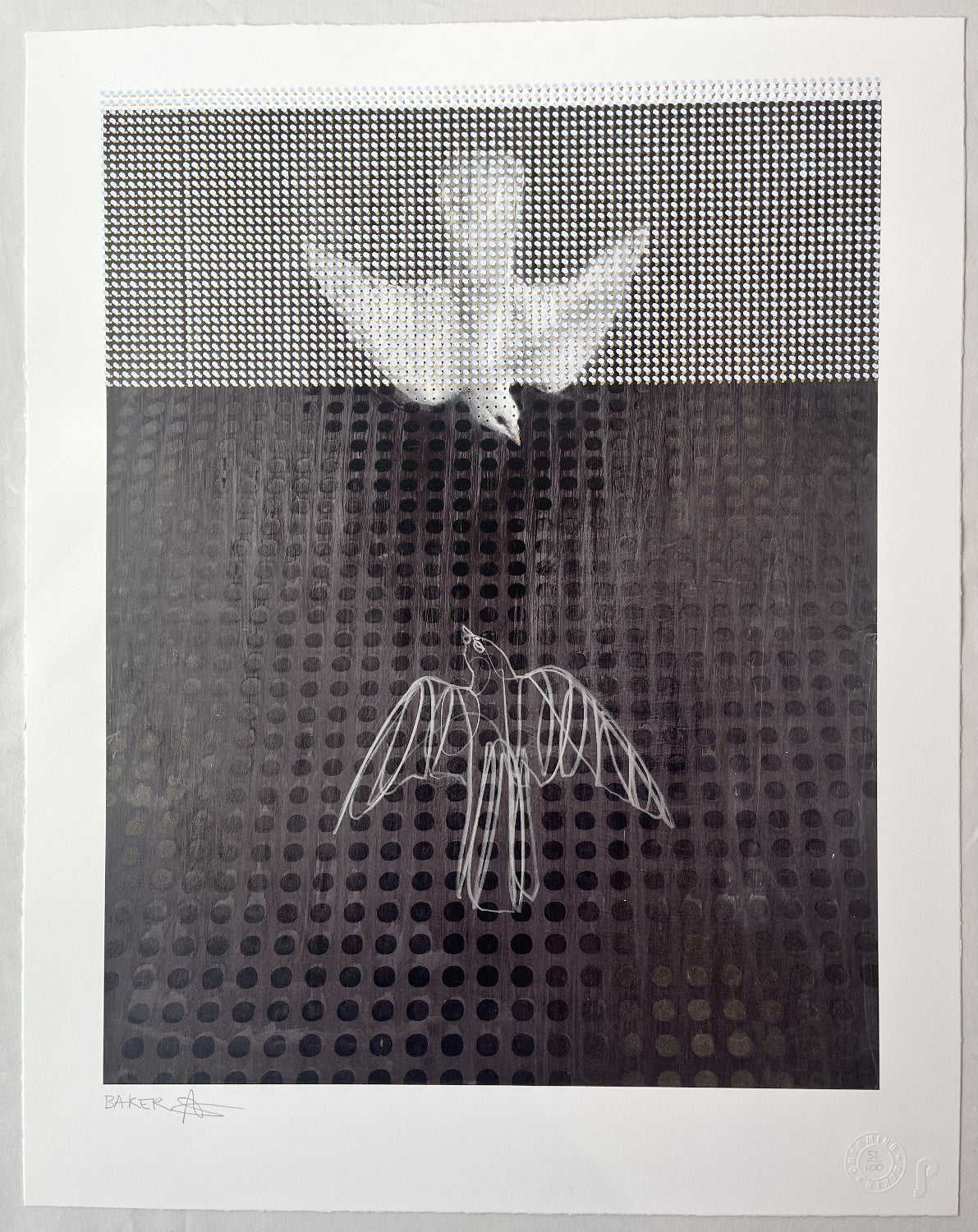 Charming Baker - A Fall To Alms (Hand-Finished Print)