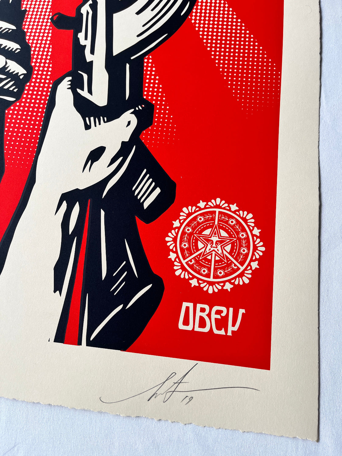 Shepard Fairey - Guns & Roses (Large Format)