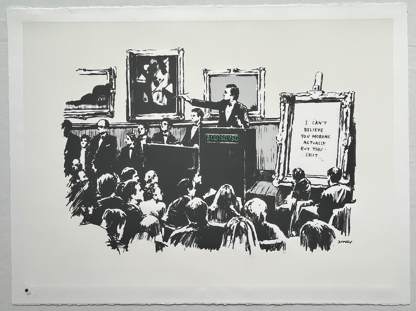 Banksy - Morons (Unsigned)