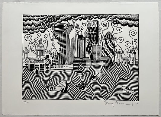 Stanley Donwood - The Contagion Of New Troy
