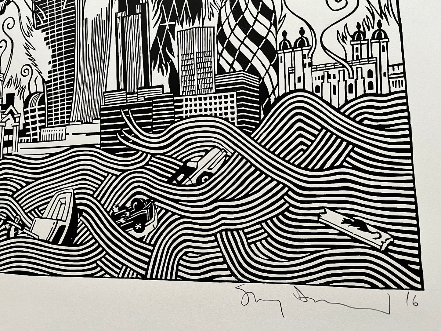Stanley Donwood - The Contagion Of New Troy