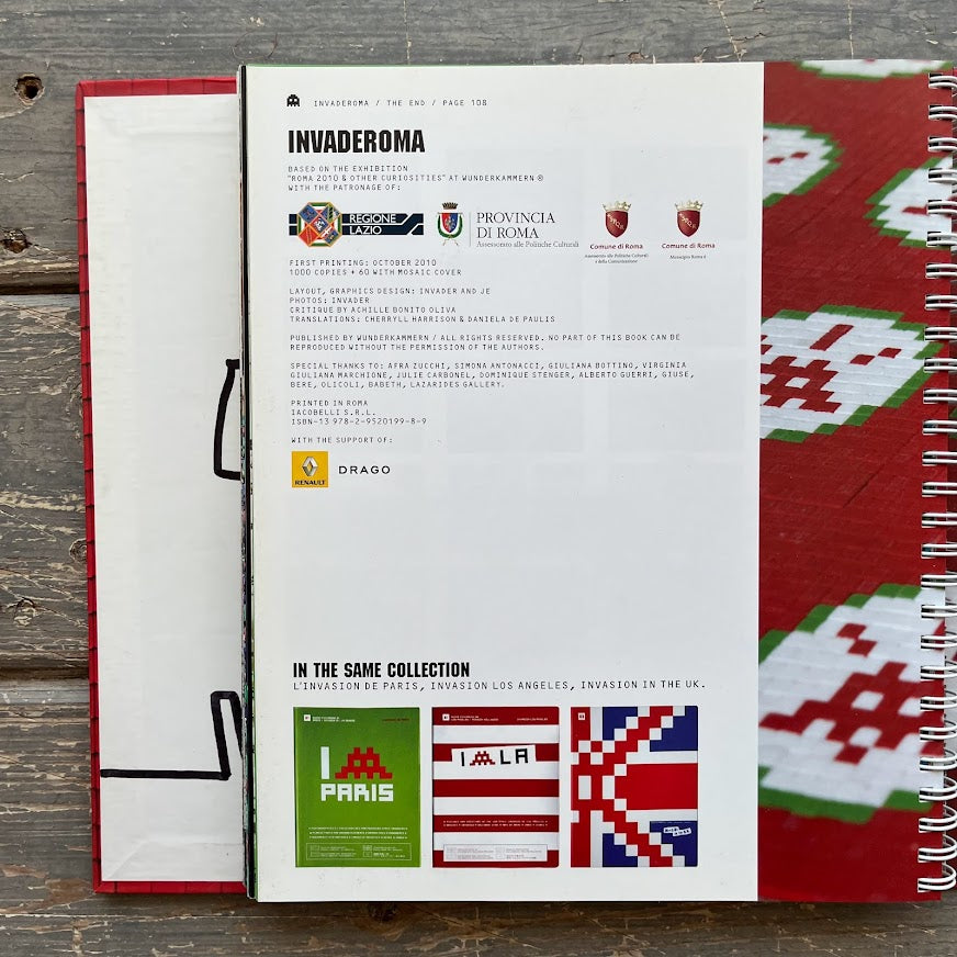 Invader - Invasion Guide 04: Invaderoma (Original Signed Mosaic Edition)