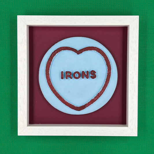 Dean Zeus Colman - West Ham United Irons Love Heart