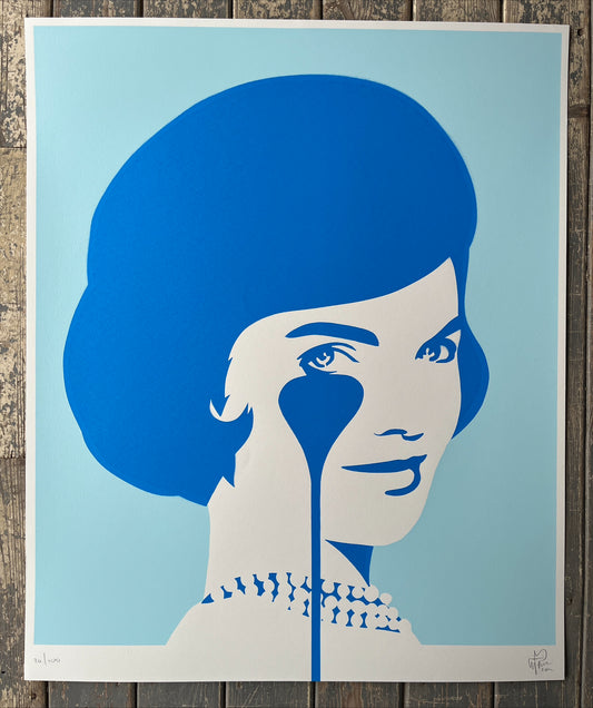 Pure Evil - Smiling Jackie (Soft Blue Colours)