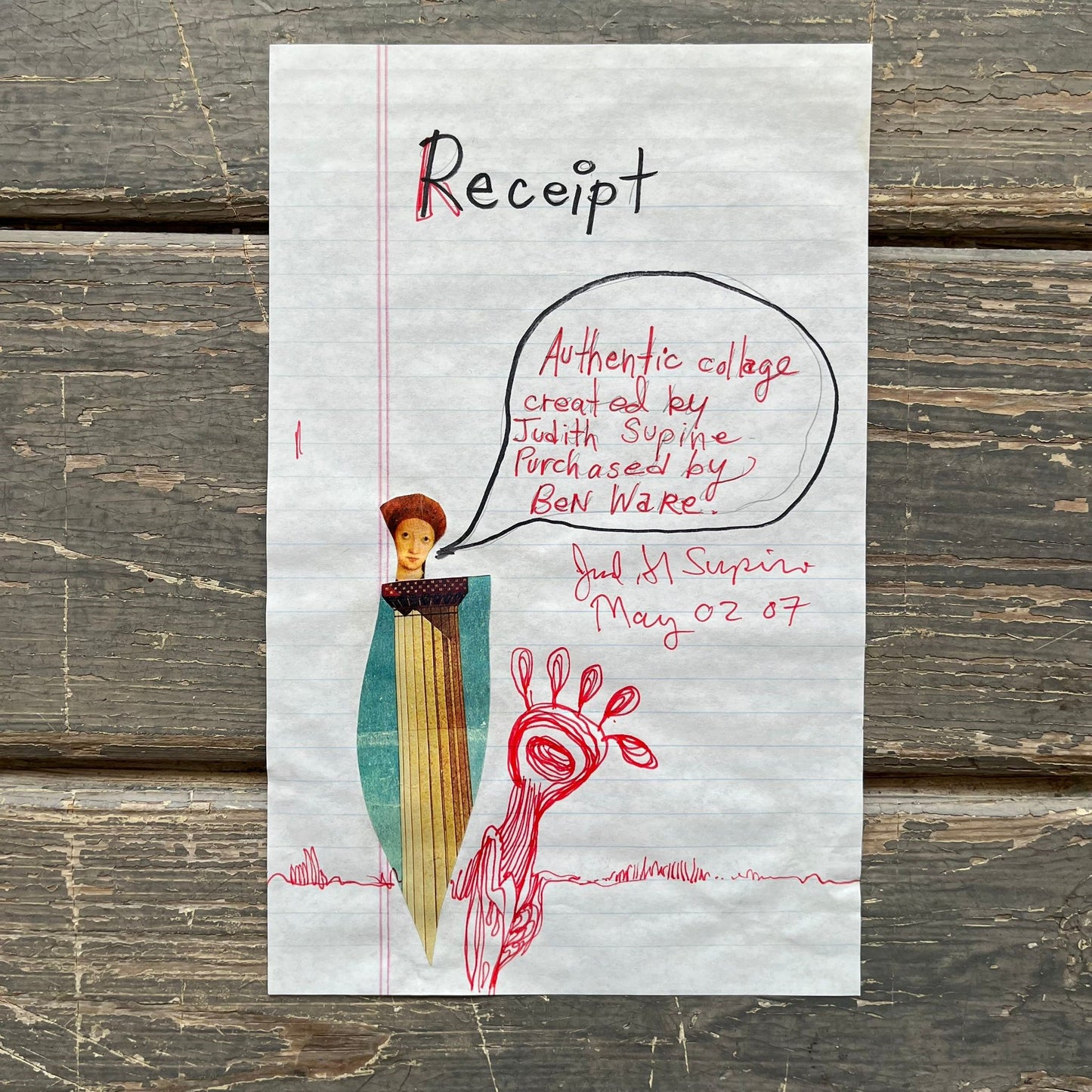Judith Supine - Jesus Splashed All Over My Leg