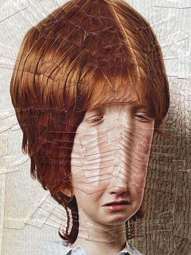 Lola Dupré - Ulysse (Framed Original Collage)