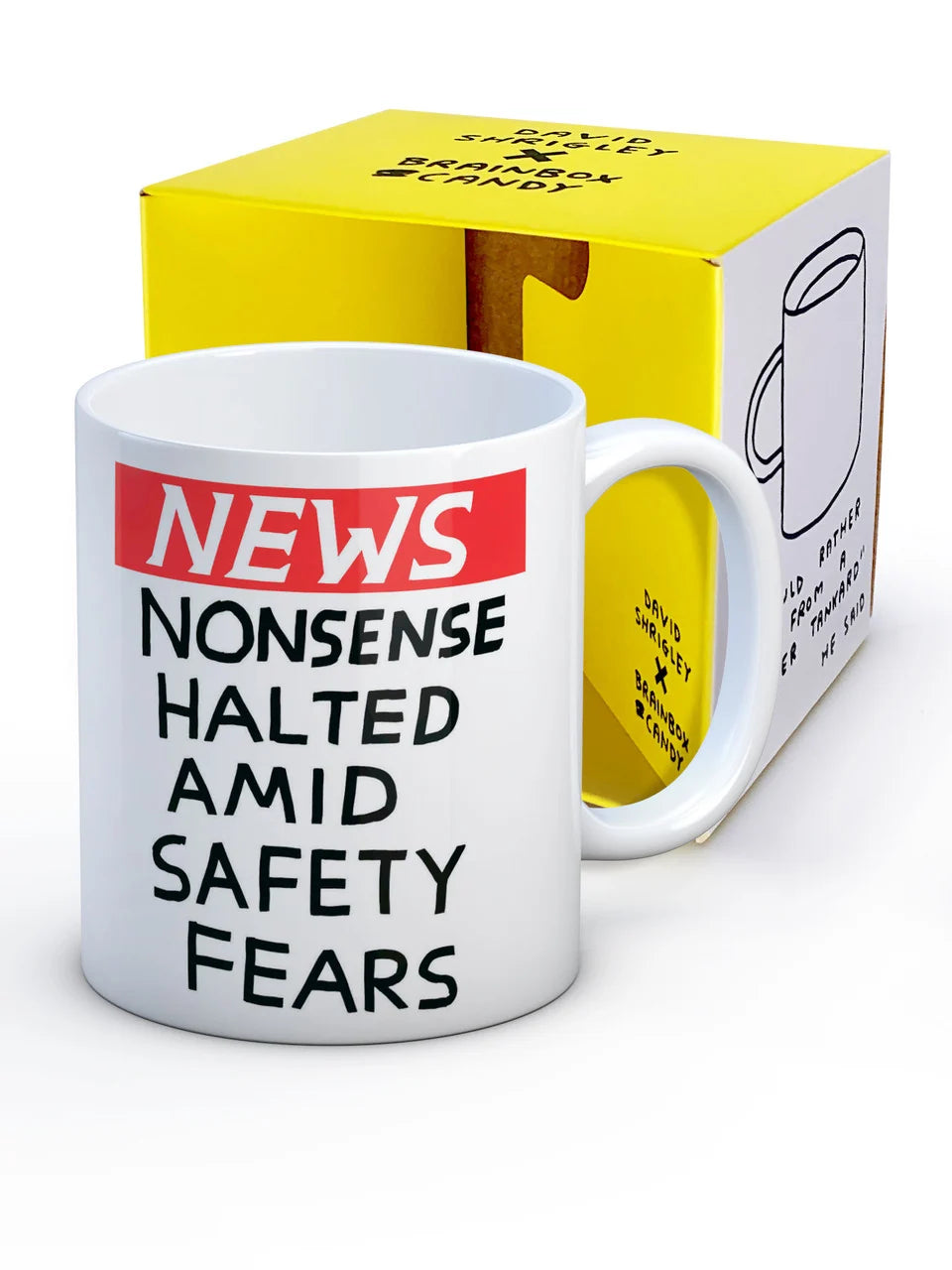 David Shrigley - Mug (Many Different Designs)