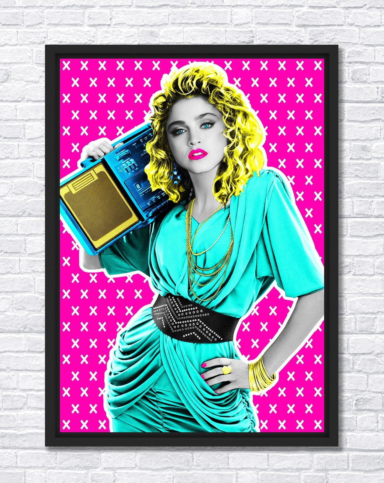 The Postman - Madonna (A2 / A1 Framed Acrylic)