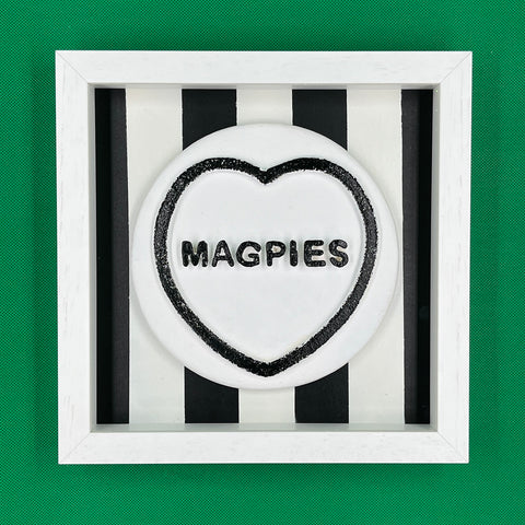 Dean Zeus Colman - Newcastle United Magpies Love Heart