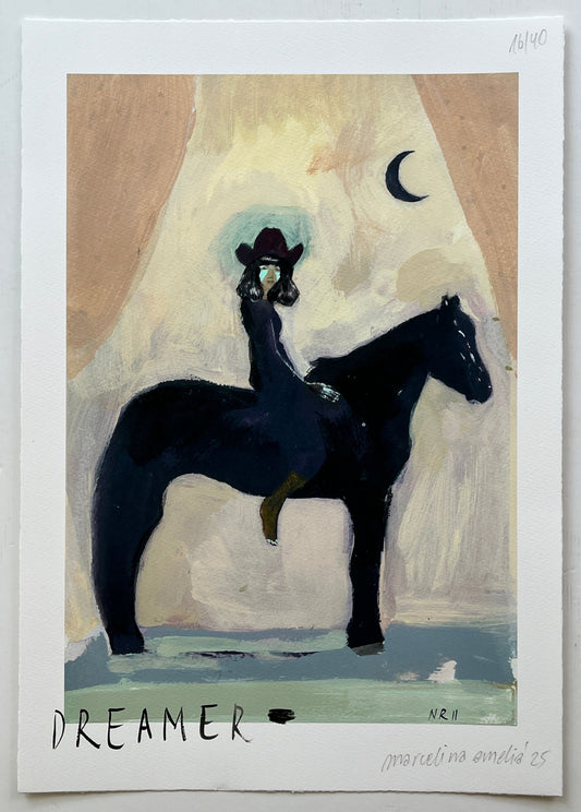 Marcelina Amelia - Dreamer II (Hand-Finished Print)