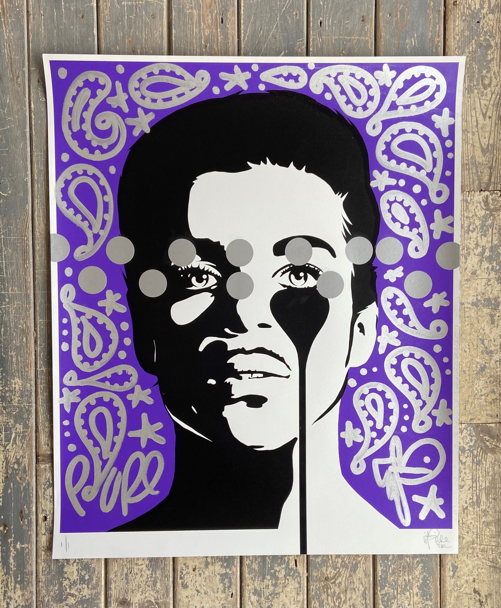 Pure Evil - Prince (Silver Dots Hand-Finished 1/1)