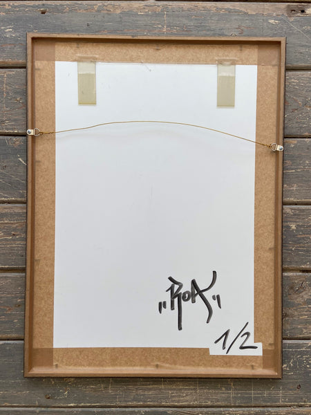 ROA - Rat (Signed Diabond Photo Print)