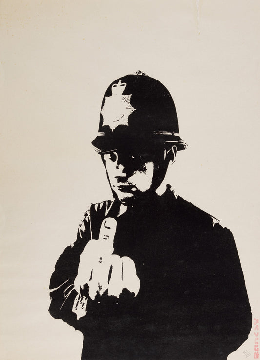 Banksy - Rude Copper - Unsigned Screenprint