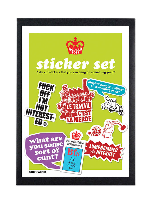 Modern Toss - Sticker Pack (1)