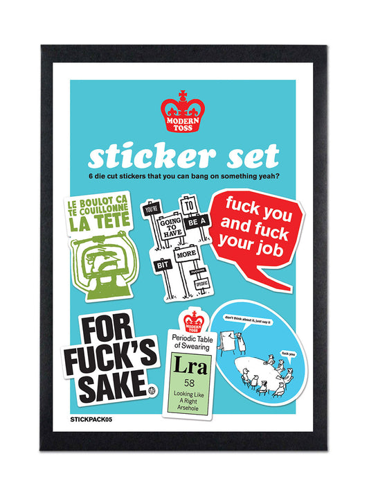 Modern Toss - Sticker Pack (2)