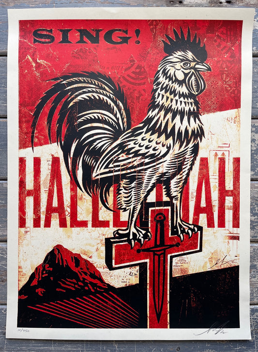 Shepard Fairey - Jesus' Chariot 
