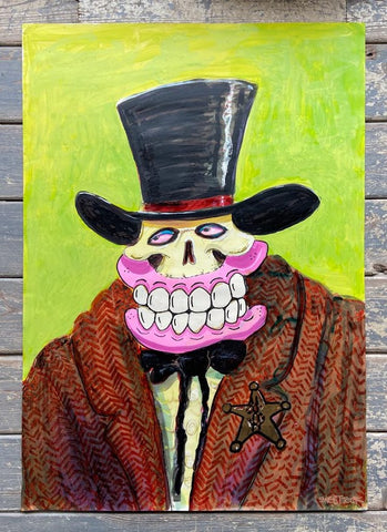 Sweet Toof - Original Sheriff Painting