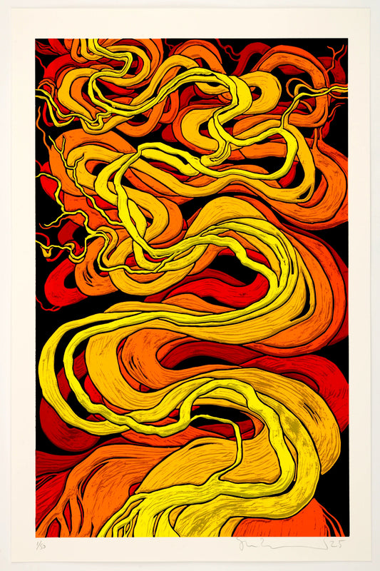 Stanley Donwood - Iron Meander, East