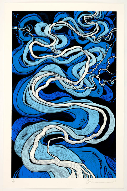 Stanley Donwood - Mercury Meander, West
