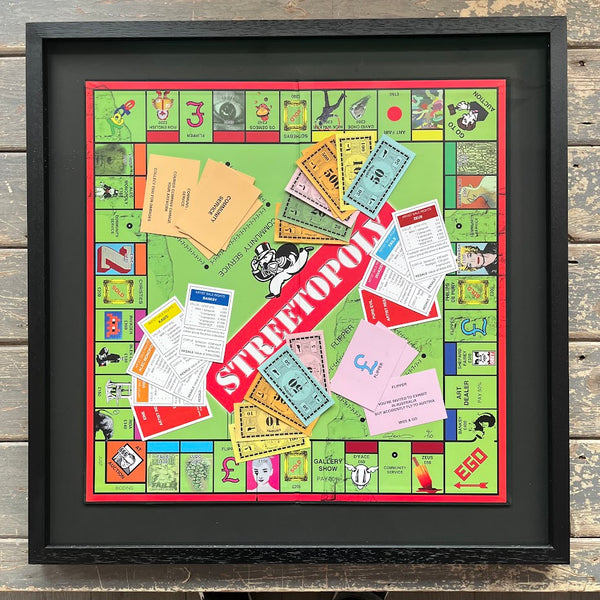 Dean Zeus Colman  - Streetopoly Board (2023 Edition) (Framed)