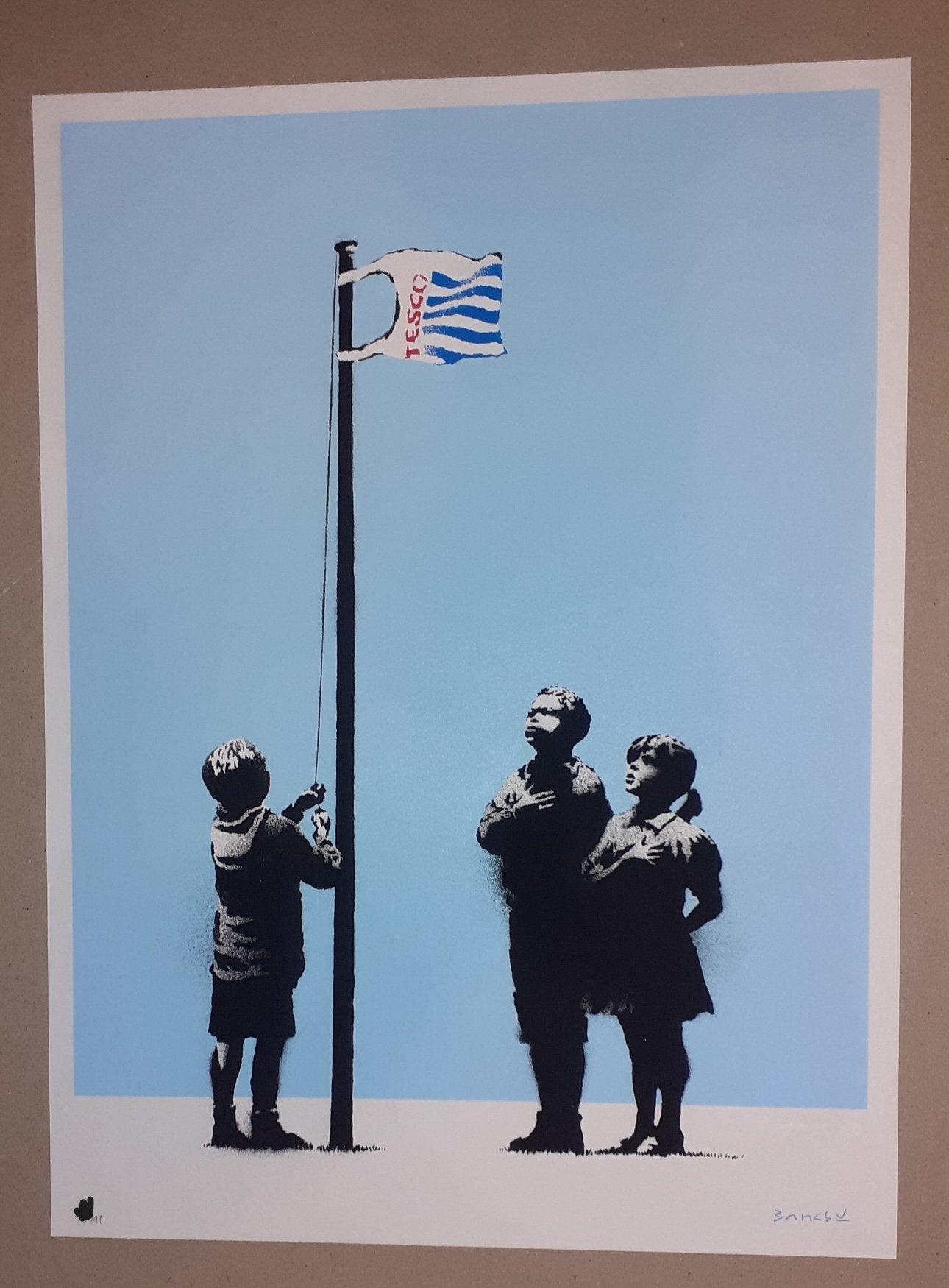 Banksy - Very Little Helps (Signed)